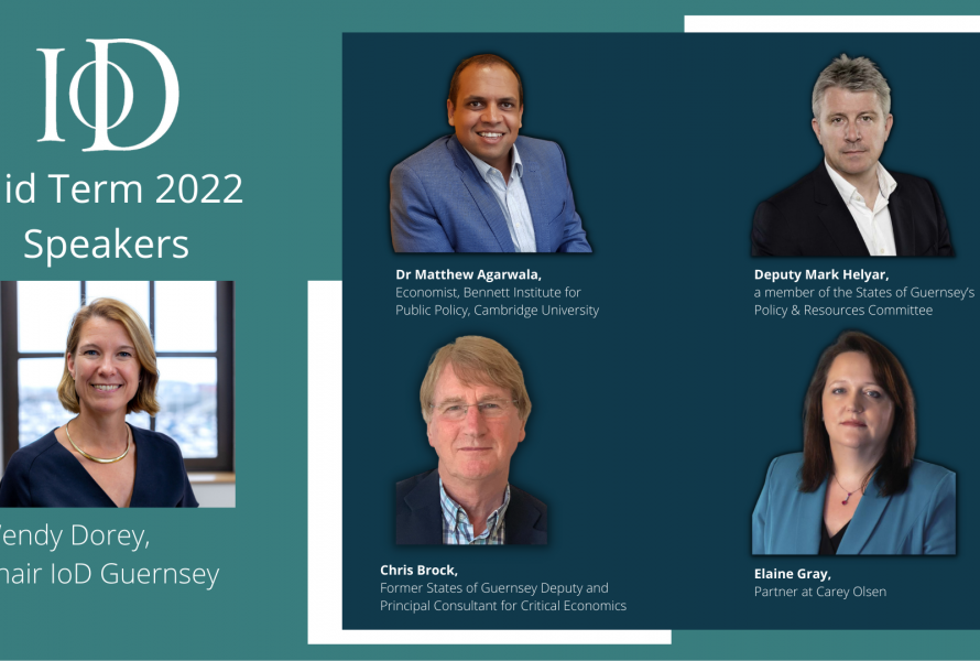 Digital sponsor enables live streaming of IoD Guernsey’s Mid-Term event