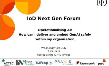 Operationalising AI – How can I deliver and embed GenAI safely within my organisation?